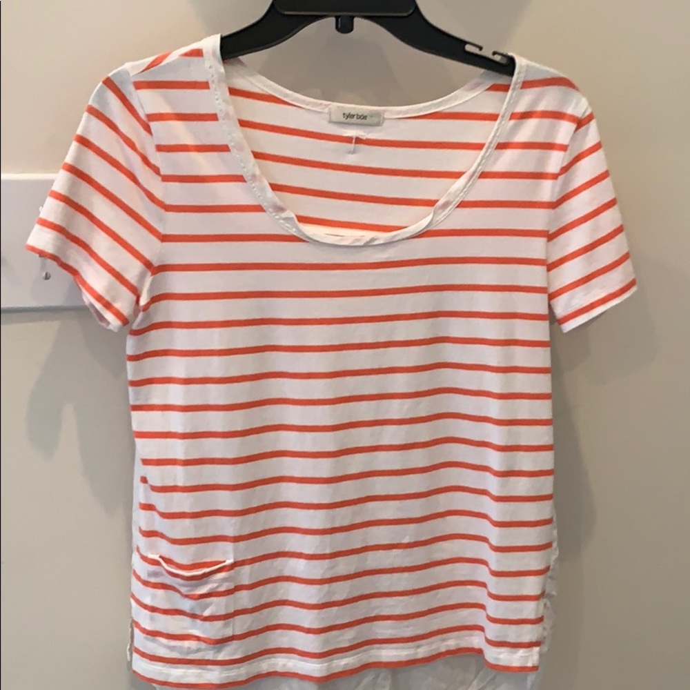 Tyler Boe barely worn top